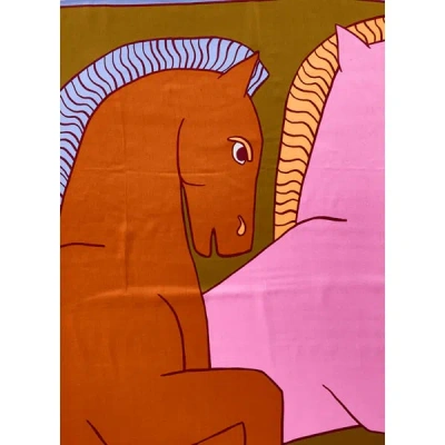 Inouitoosh Foulard À Imprimé En Laine In Multi