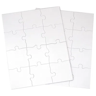 Inovart 8.5 X 11 In. Puzzle-it Blank Puzzles - 12 Piece - 12 Per Pack