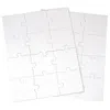 Inovart 8.5 X 11 In. Puzzle-it Blank Puzzles - 12 Piece - 24 Per Pack