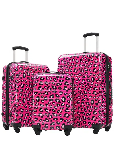 Inq Products 3pc Hardshell Spinner Set With Tsa Lock