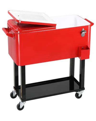 Inq Products 80qt Box Tub In Red