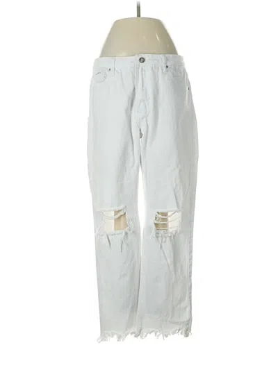 Pre-owned Insane Gene Cargo Pants In White