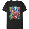 Inside Out 2 Feel All Your Emotions  Graphic T-shirt In Black
