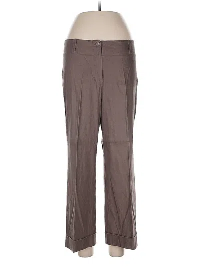 Pre-owned Insight Linen Pants In Brown