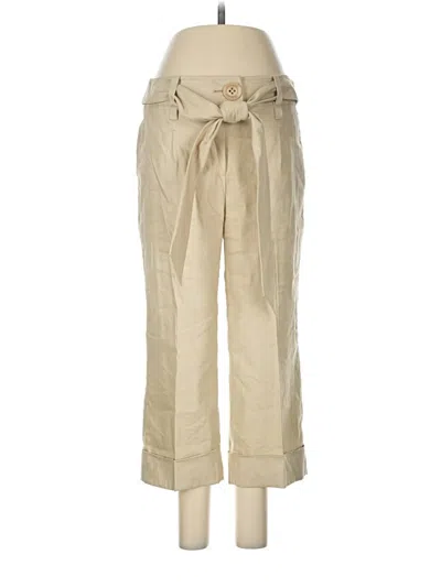 Pre-owned Insight Linen Pants In Ivory
