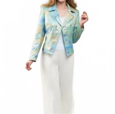 Insight Ocean Shades Jacket In Multi In Blue