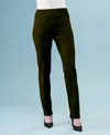 Insight Solid 28" Scuba Pant In Chocolate In Black
