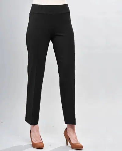 Insight Solid Modern Bootcut Pant In Black