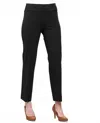 Insight Solid Modern Bootcut Pull On Pant In Black In Black