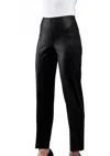 Insight Solid Vegan Pant In Black In Black