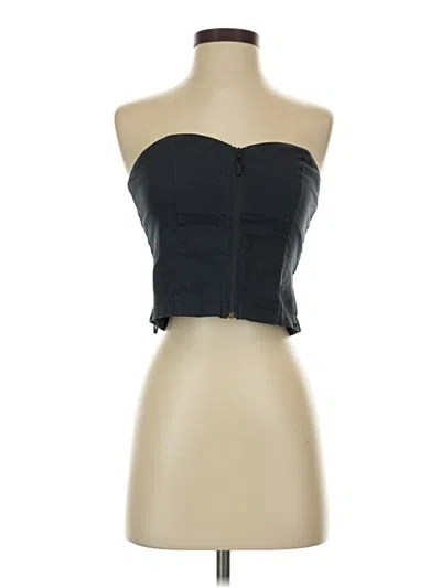 Pre-owned Insight Tube Top Black Strapless Neckline Tops