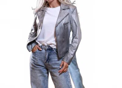 Insight Vegan Jacket In Liquid Grey Ombre In Multi