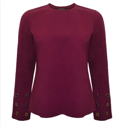 Insight Women's Bordeaux Blouse In Burgundy In Brown