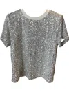 Insight Women's Sequence Tee In Silver In Gray