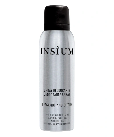 Insìum Spray Deodorant Bergamot And Citrus 100 ml In White
