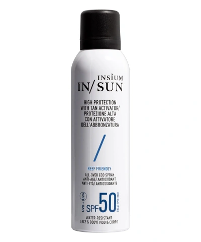 Insìum Spray High Protection With Tan Activator Spf 50 150 ml - In/sun In White