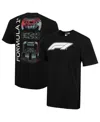 Insomniac Men's And Women's Black Formula 1 2024 Las Vegas Grand Prix Steering T-shirt In Black