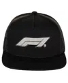Insomniac Men's Black Formula 1 2024 Las Vegas Grand Prix Mesh Trucker Snapback Hat In Black