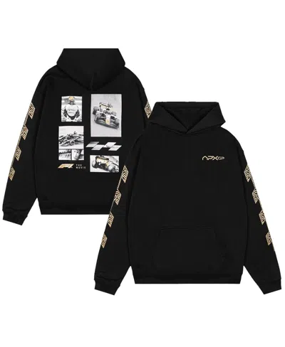 Insomniac Men's Black Formula 1 The Movie Photo Collage Pullover Hoodie