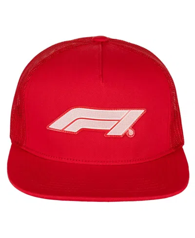 Insomniac Men's Red Formula 1 2024 Las Vegas Grand Prix Mesh Trucker Snapback Hat