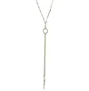 Inspire Designs Sunray Tassel Necklace In Gold In Gold