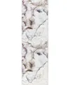 Inspire Me! Home Decor Daydream Washable Ddr01 2'2"x7'6" Runner Area Rug In Ivory