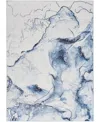 Inspire Me! Home Decor Daydream Washable Ddr01 3'11"x5'11" Area Rug In Ivory,blue