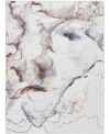 Inspire Me! Home Decor Inspire Me Home Decor Daydream Washable Ddr01 Rug Collection In Ivory,blue