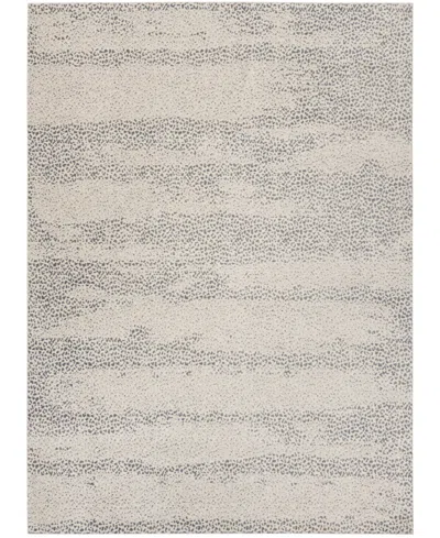 Inspire Me! Home Decor Elegance Far03 7'10"x10'6" Area Rug In Beige,gray