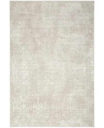 Inspire Me! Home Decor Iliana Ili01 5'3"x7'3" Area Rug In Beige,gray