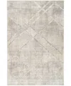 Inspire Me! Home Decor Iliana Ili03 7'10"x9'10" Area Rug In Gray
