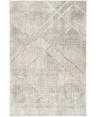 Inspire Me! Home Decor Iliana Ili03 7'10"x9'10" Area Rug In Gray