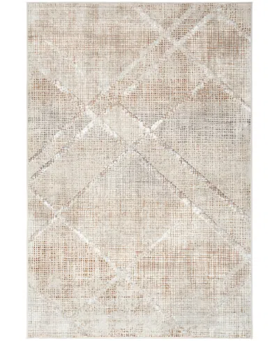 Inspire Me! Home Decor Iliana Ili03 7'10"x9'10" Area Rug In Gray,mocha