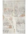 Inspire Me! Home Decor Iliana Ili04 3'11"x5'11" Area Rug In Gray