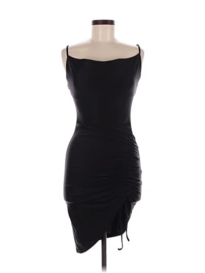 Pre-owned Inspired Hearts Cocktail Dress In Black