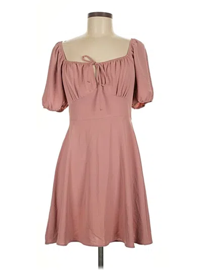 Pre-owned Inspired Hearts Fleece Jacket In Pink