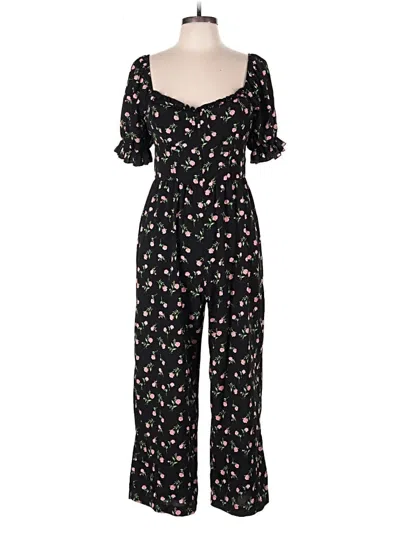 Pre-owned Inspired Hearts Jumpsuit In Black