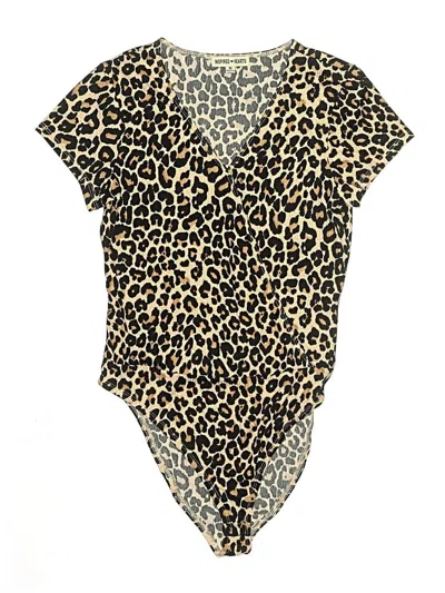 Pre-owned Inspired Hearts Sleeveless Blouse In Gold