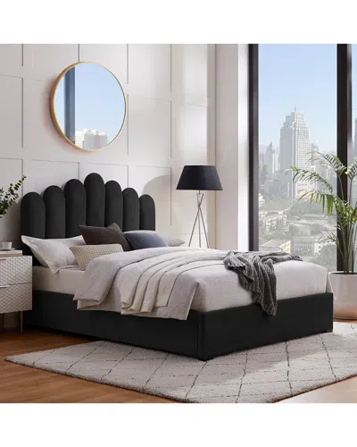 Inspired Home Aanvi Platform Bed In Black