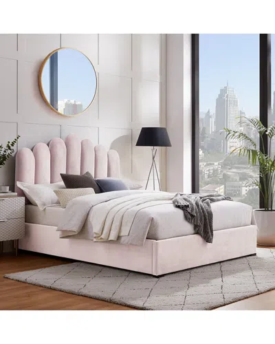 Inspired Home Aanvi Platform Bed In Pink