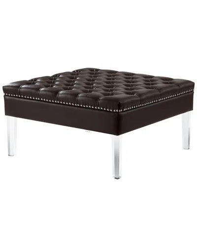 Inspired Home Filomena Oversized Ottoman Coffee Table