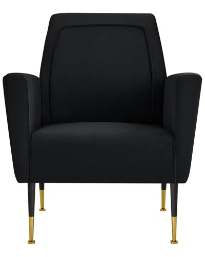 Inspired Home Jaren Accent Chair In Black