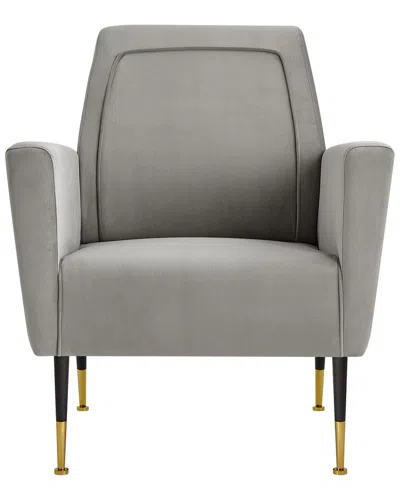 Inspired Home Jaren Accent Chair In Grey