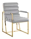 Inspired Home Madelyne Upholstered Dining Chair