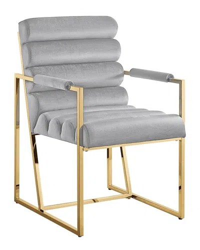 Inspired Home Madelyne Upholstered Dining Chair