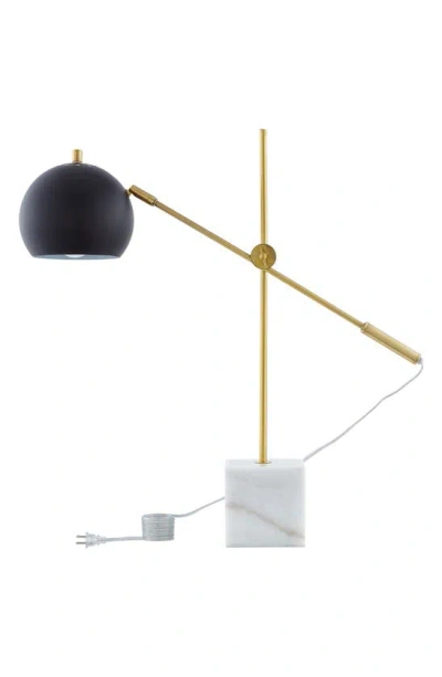 Inspired Home Magdalena Table Lamp In Black