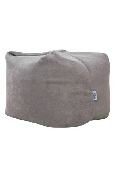 Inspired Home Magic Pouf Bean Bag Chair In Gray