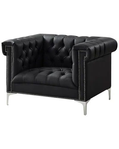 Inspired Home Oxford Chair In Black