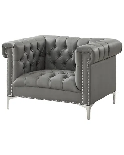 Inspired Home Oxford Chair In Grey