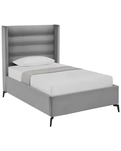 INSPIRED HOME INSPIRED HOME RAYCE UPHOLSTERED PLATFORM BED